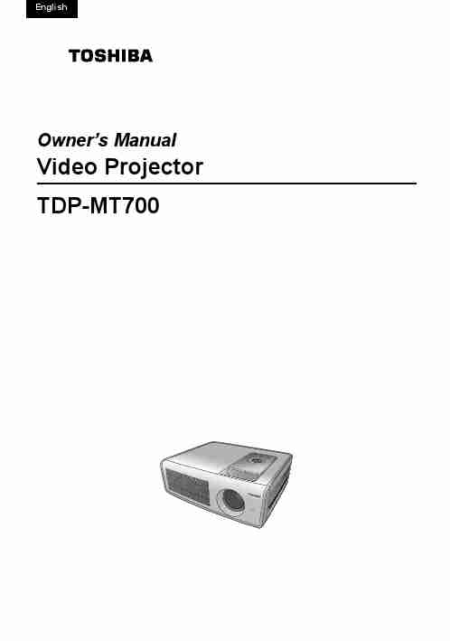 Toshiba Projector TDP-MT700-page_pdf